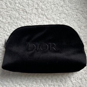 Dior beauty Black Velvet Clutch